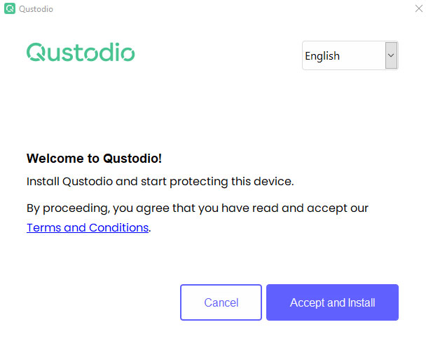 Cannot Install Qustodio